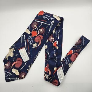 Medical Surgeon Doctor Heart Kidney Fertility EKG Hospital Print Tie 65 1/x3.75"